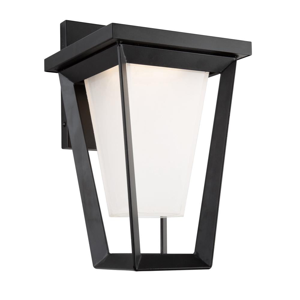 Waterbury 15W LED Outdoor Wall Light Black