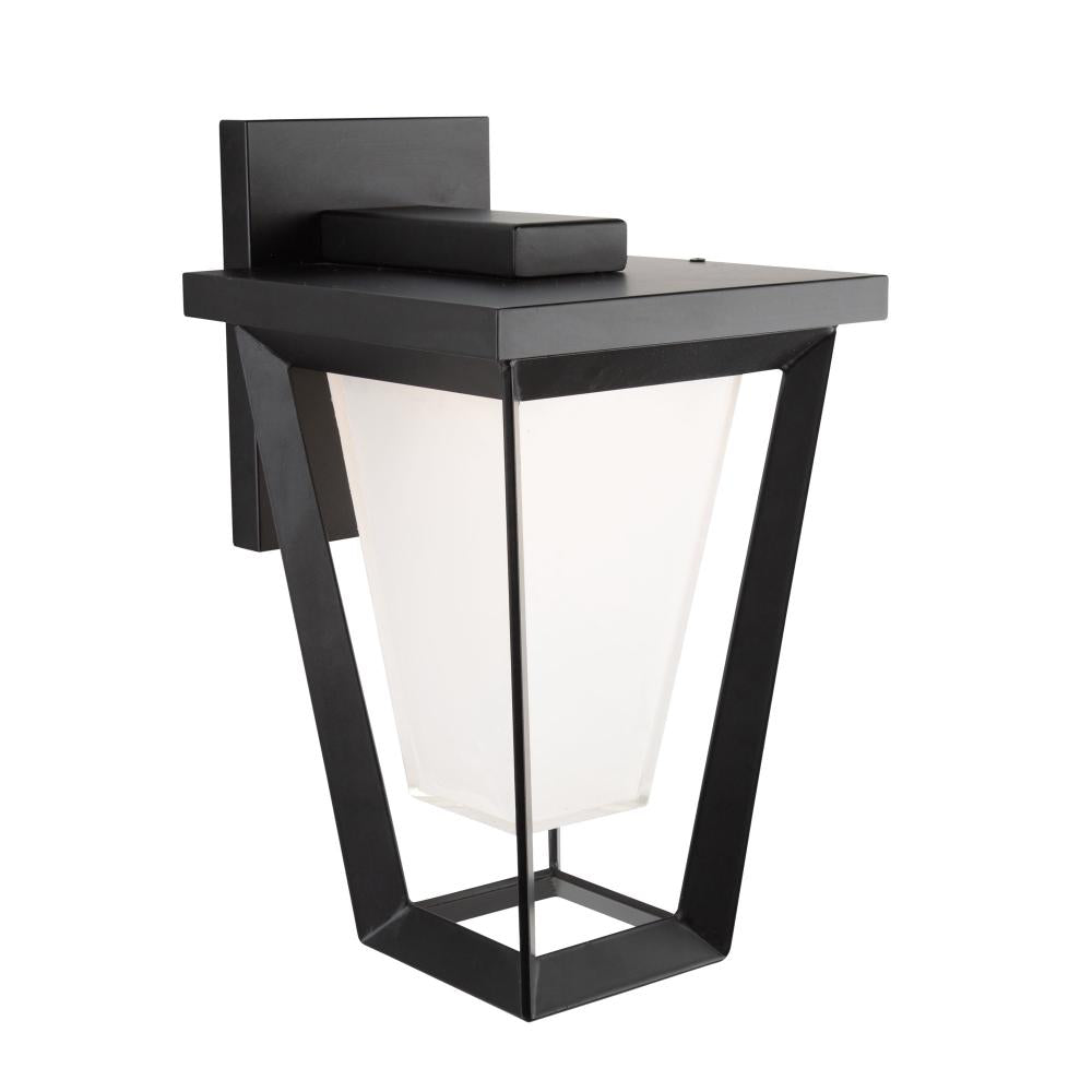 Waterbury 15W LED Outdoor Wall Light Black