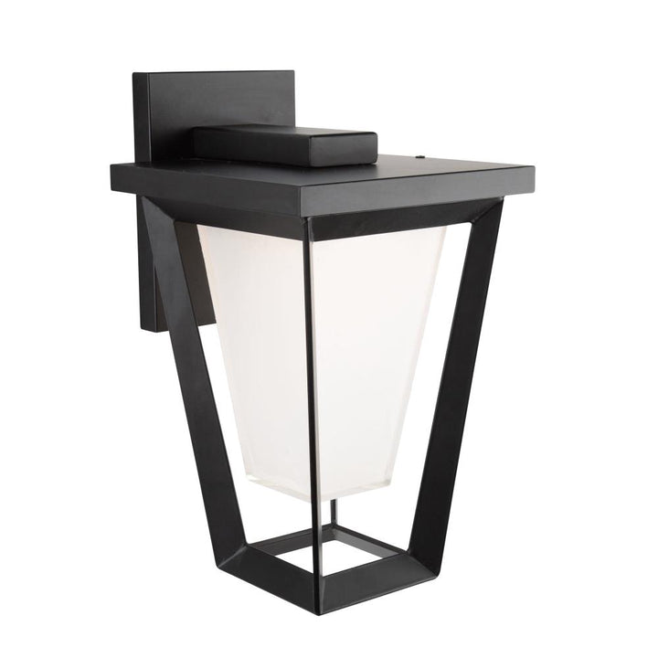 Waterbury 15W LED Outdoor Wall Light Black
