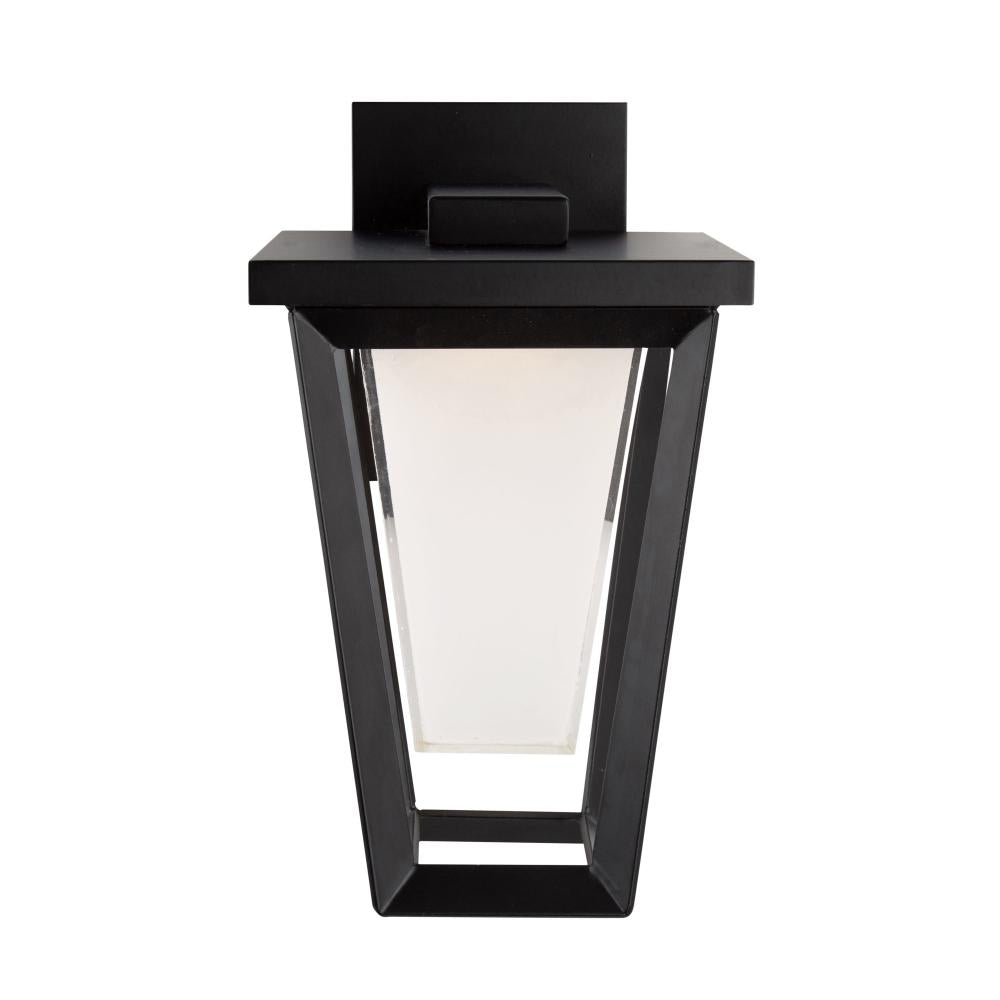 Waterbury 15W LED Outdoor Wall Light Black