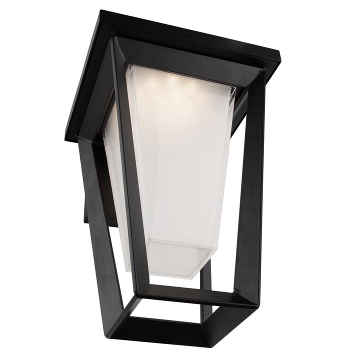 Waterbury 15W LED Outdoor Wall Light Black
