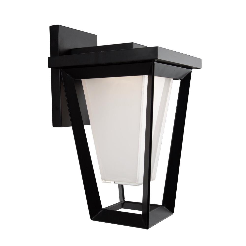 Waterbury 15W LED Outdoor Wall Light Black