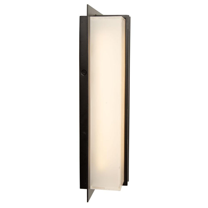 Sausalito 15W LED Outdoor Wall Light Black