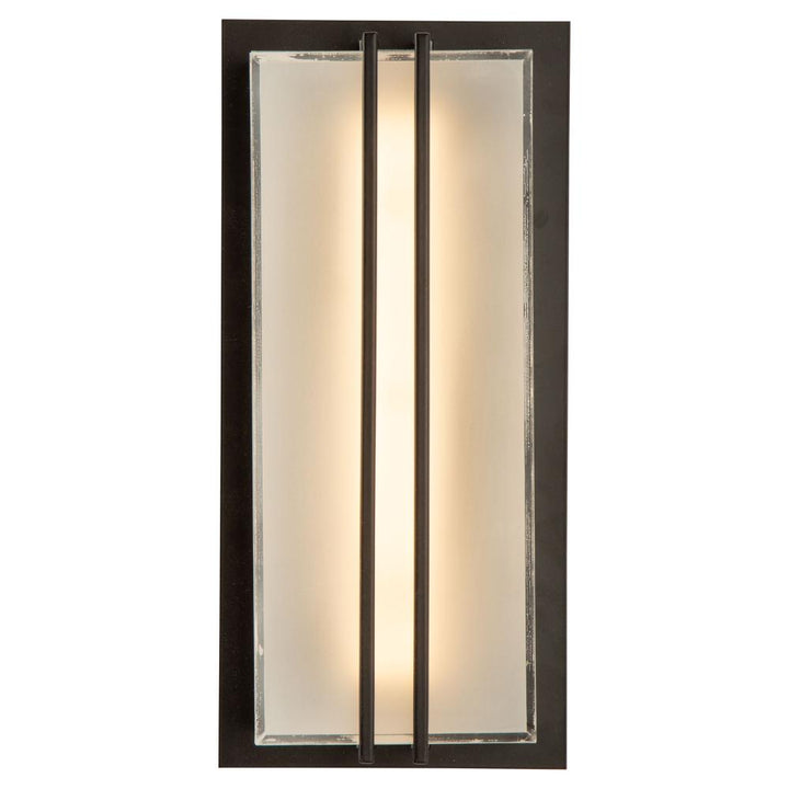 Sausalito 15W LED Outdoor Wall Light Black
