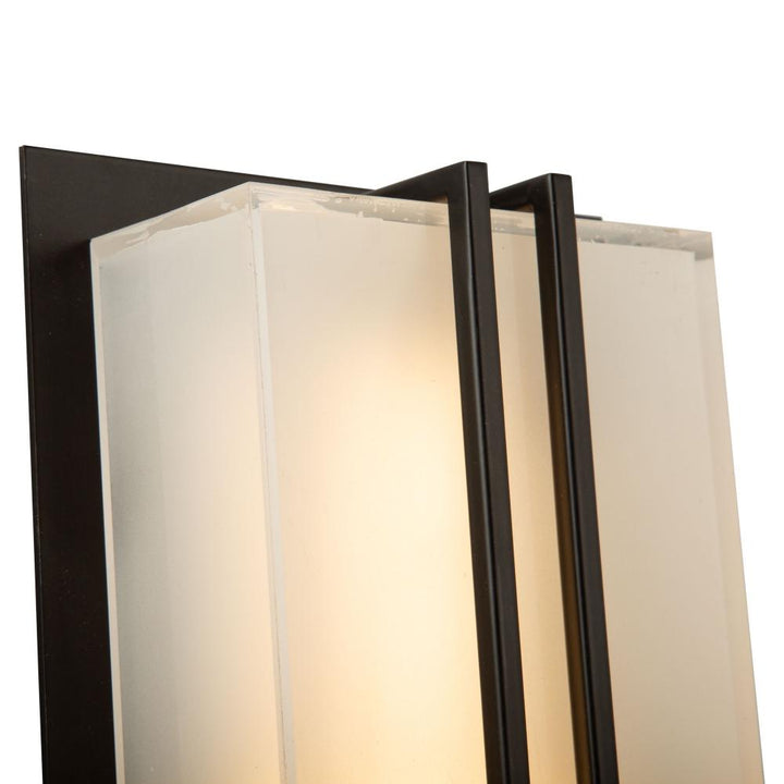 Sausalito 15W LED Outdoor Wall Light Black