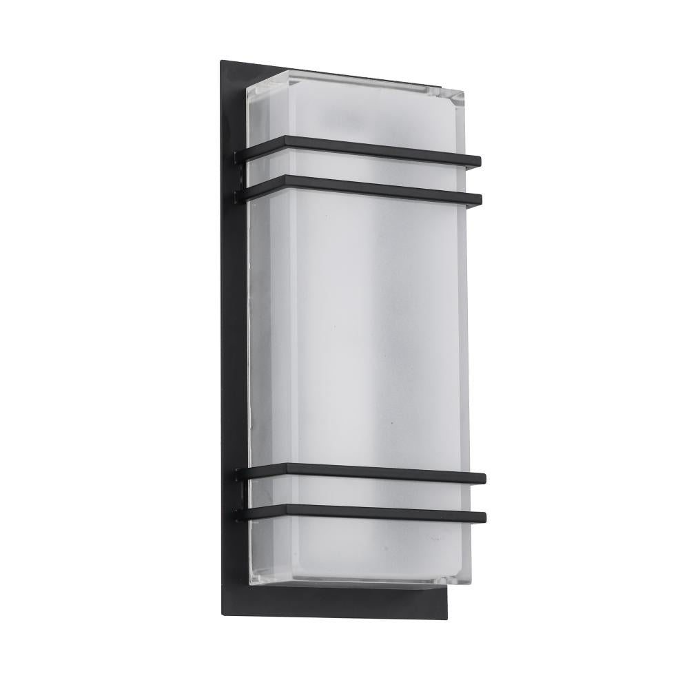 Sausalito 15W LED Outdoor Wall Light Black
