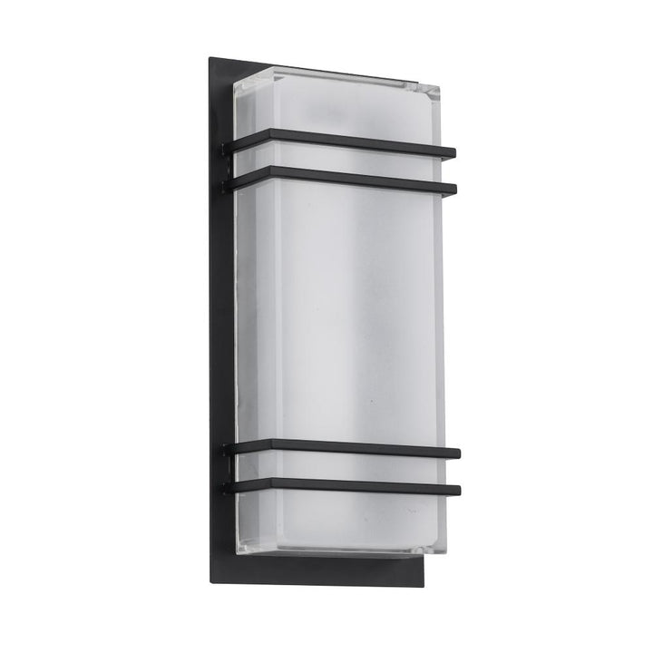 Sausalito 15W LED Outdoor Wall Light Black
