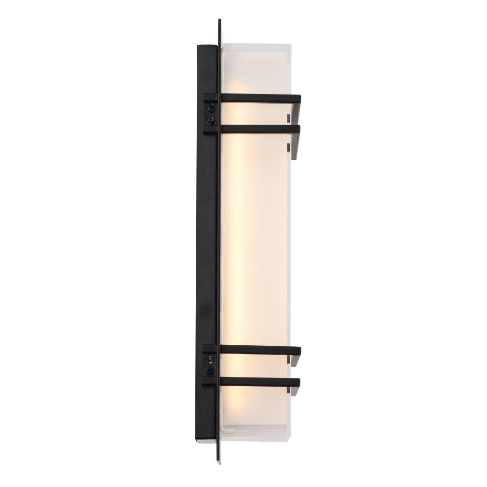 Sausalito 15W LED Outdoor Wall Light Black