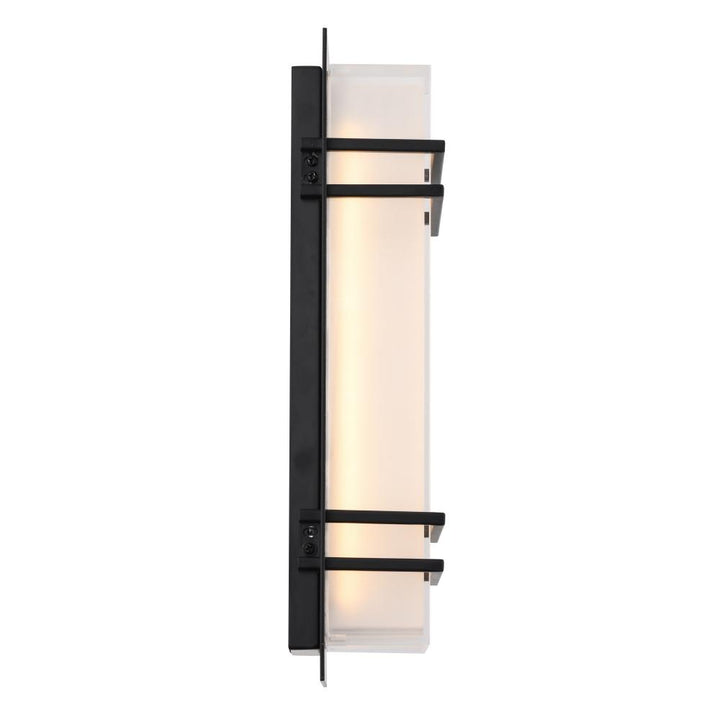 Sausalito 15W LED Outdoor Wall Light Black