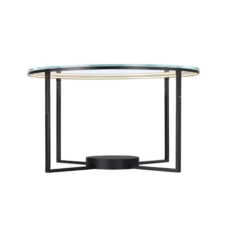 Tavola 9W LED Round Table Black