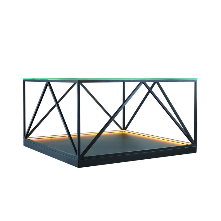 Tavola 9W LED Square Table Black