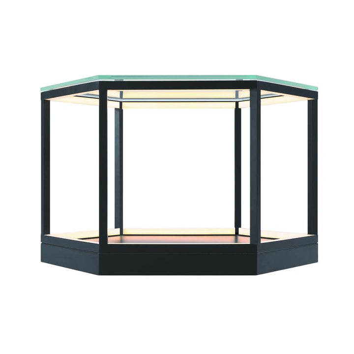 Tavola 9W LED Hexagon Table Black