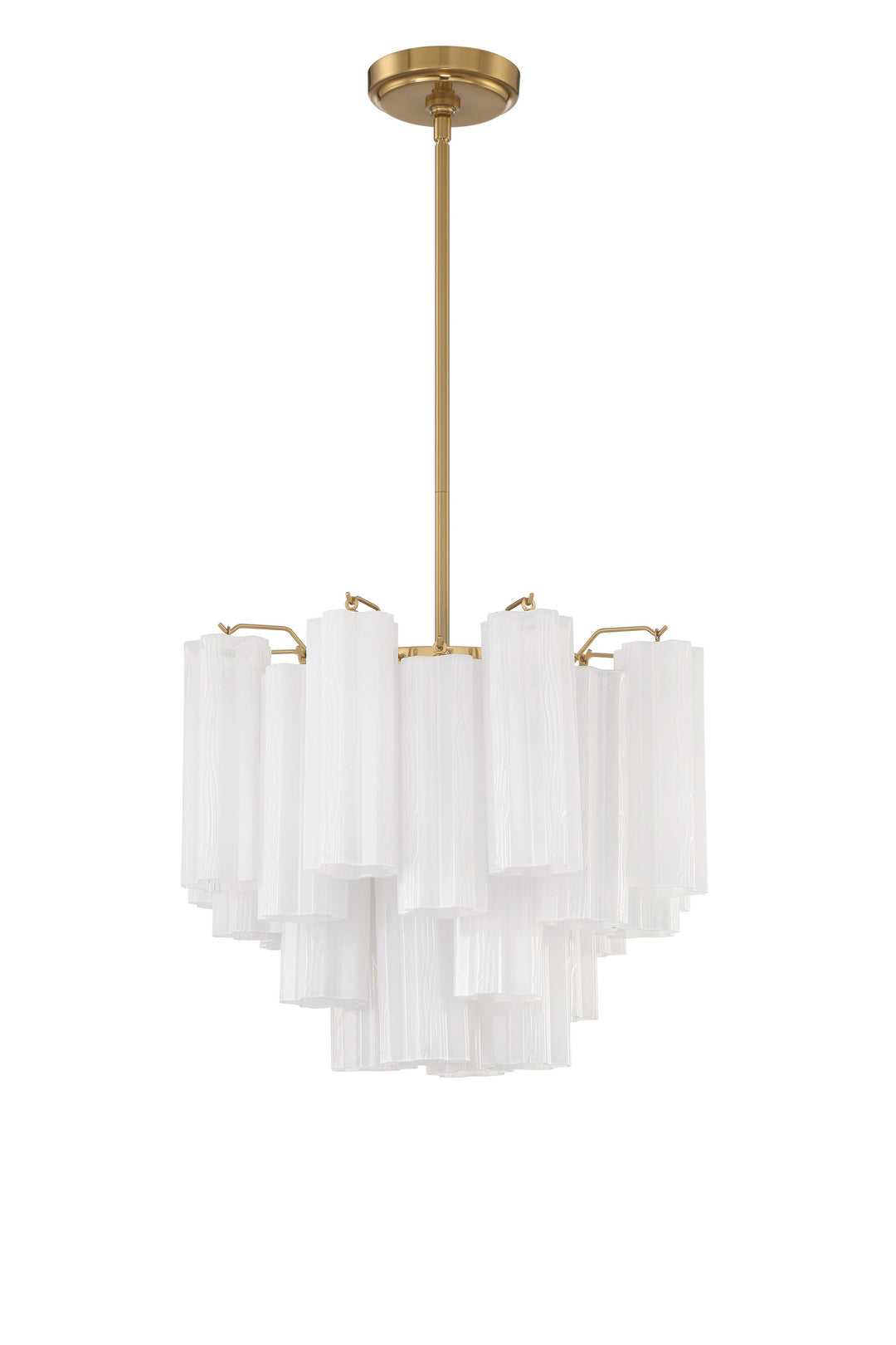 Addis 4 Light Aged Brass Mini Chandelier