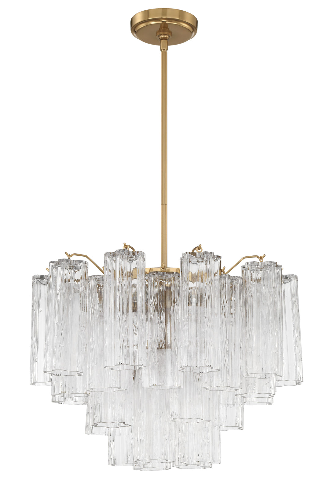 Addis 6 Light Aged Brass Chandelier
