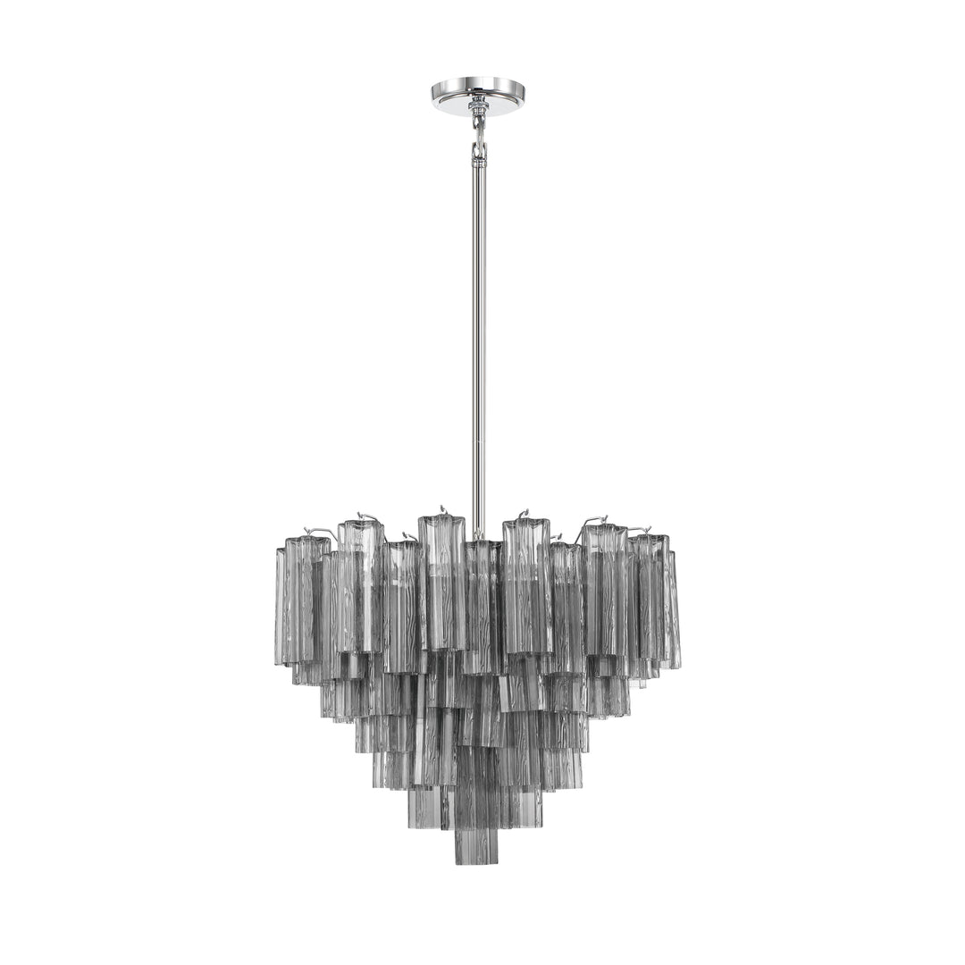 Addis 12 Light Polished Chrome Chandelier