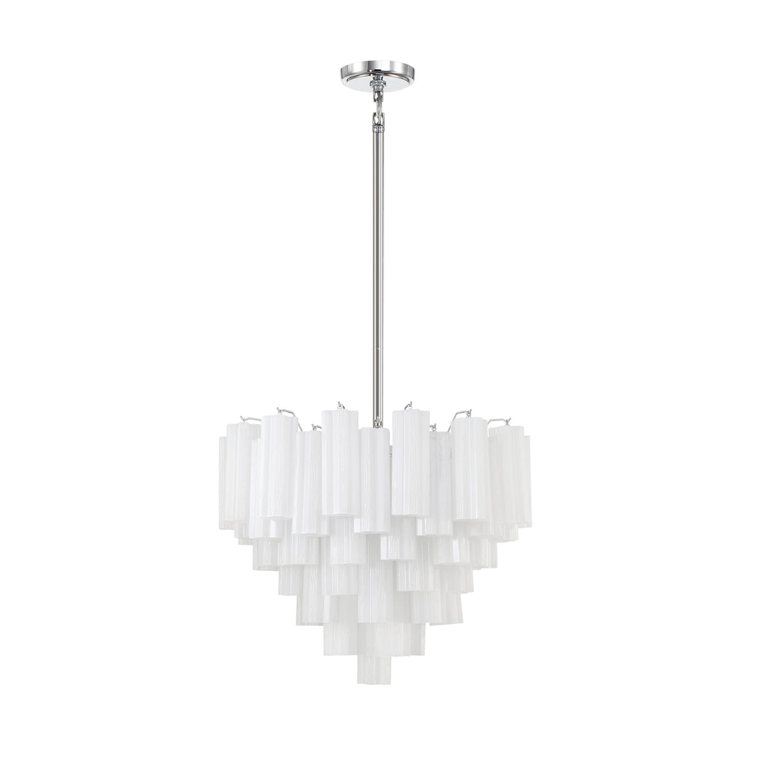 Addis 12 Light Polished Chrome Chandelier