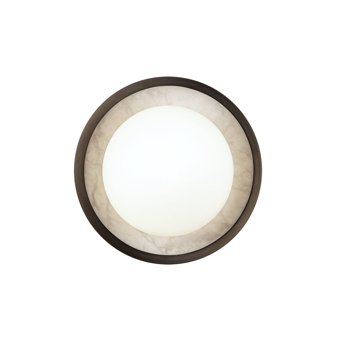 Alonso 8-in Urban Bronze LED Wall/Vanity