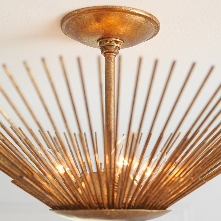Helios Large Semi-Flush Mount