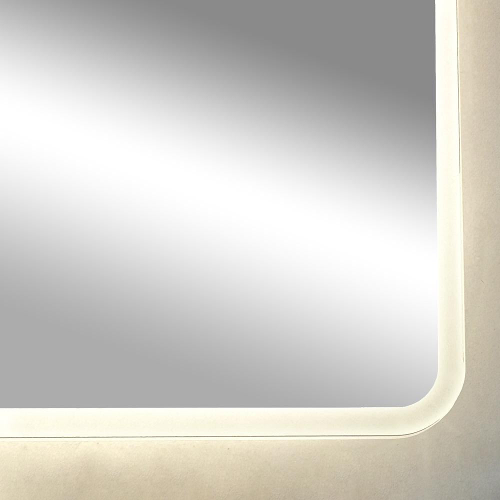 Reflections Collection LED Mirror, Silver