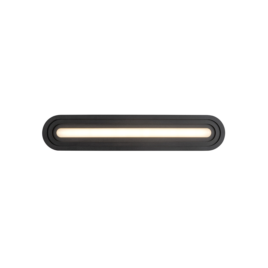Arco 24-in Black LED Vanity Light
