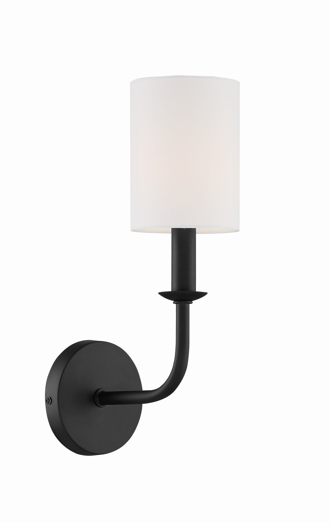 Bailey 1 Light Matte Black Sconce