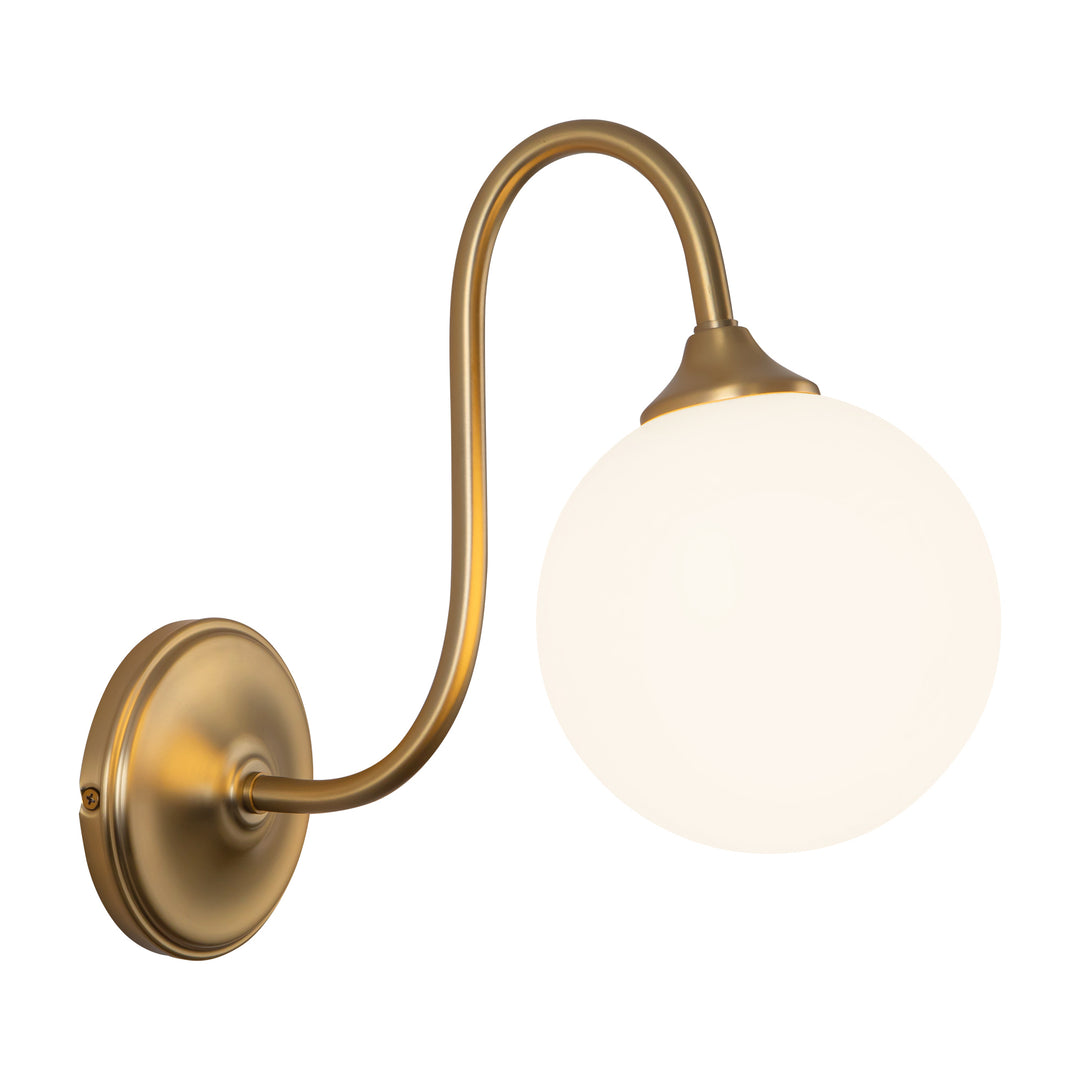 Bancroft 12-in Gold Bathroom Vanity Light