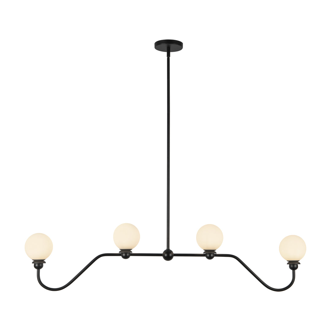Beckett 49-in Black Linear Pendant
