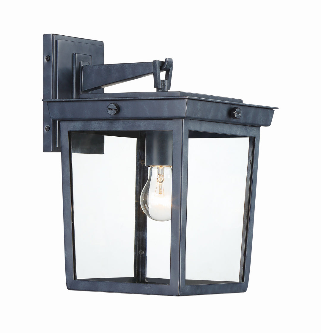 Belmont 1 Light Graphite Outdoor Sconce