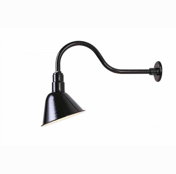 Barn Light 1 Light Outdoor Lantern, Black Finish