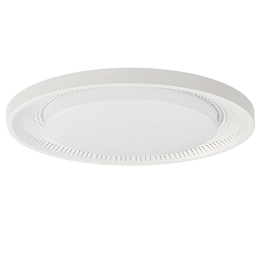 30W Flushmount, MW w/ WH Acrylic Diffuser