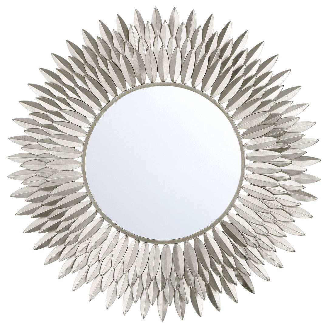 Broche Antique Silver 30in Mirror