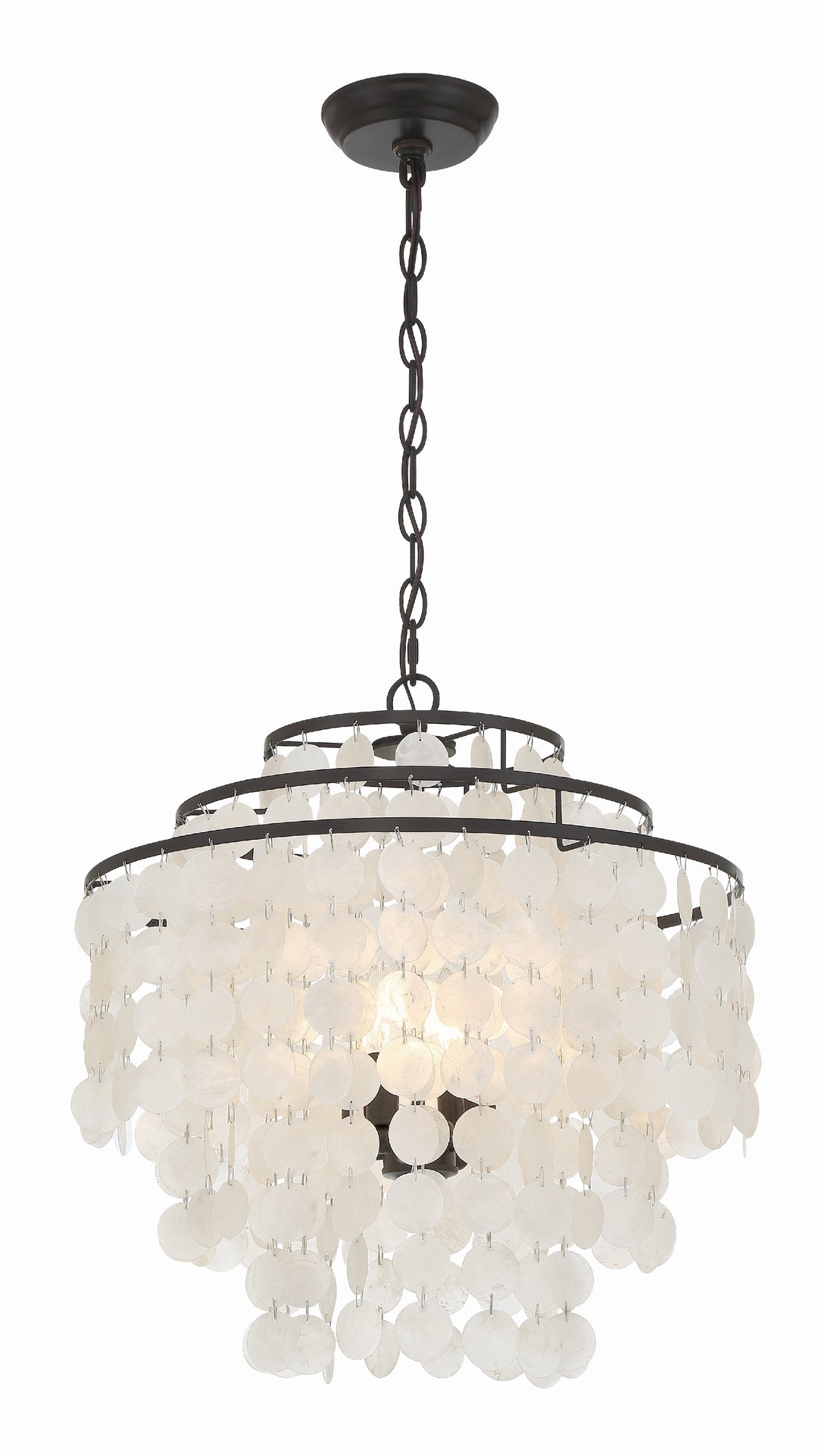 Brielle 4 Light Dark Bronze Chandelier