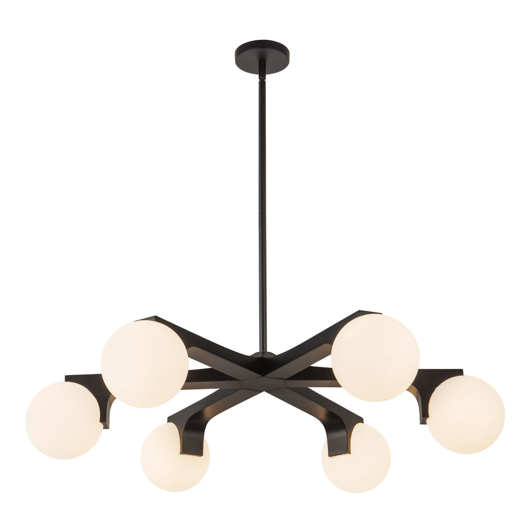 Briar 37-in Black Chandelier