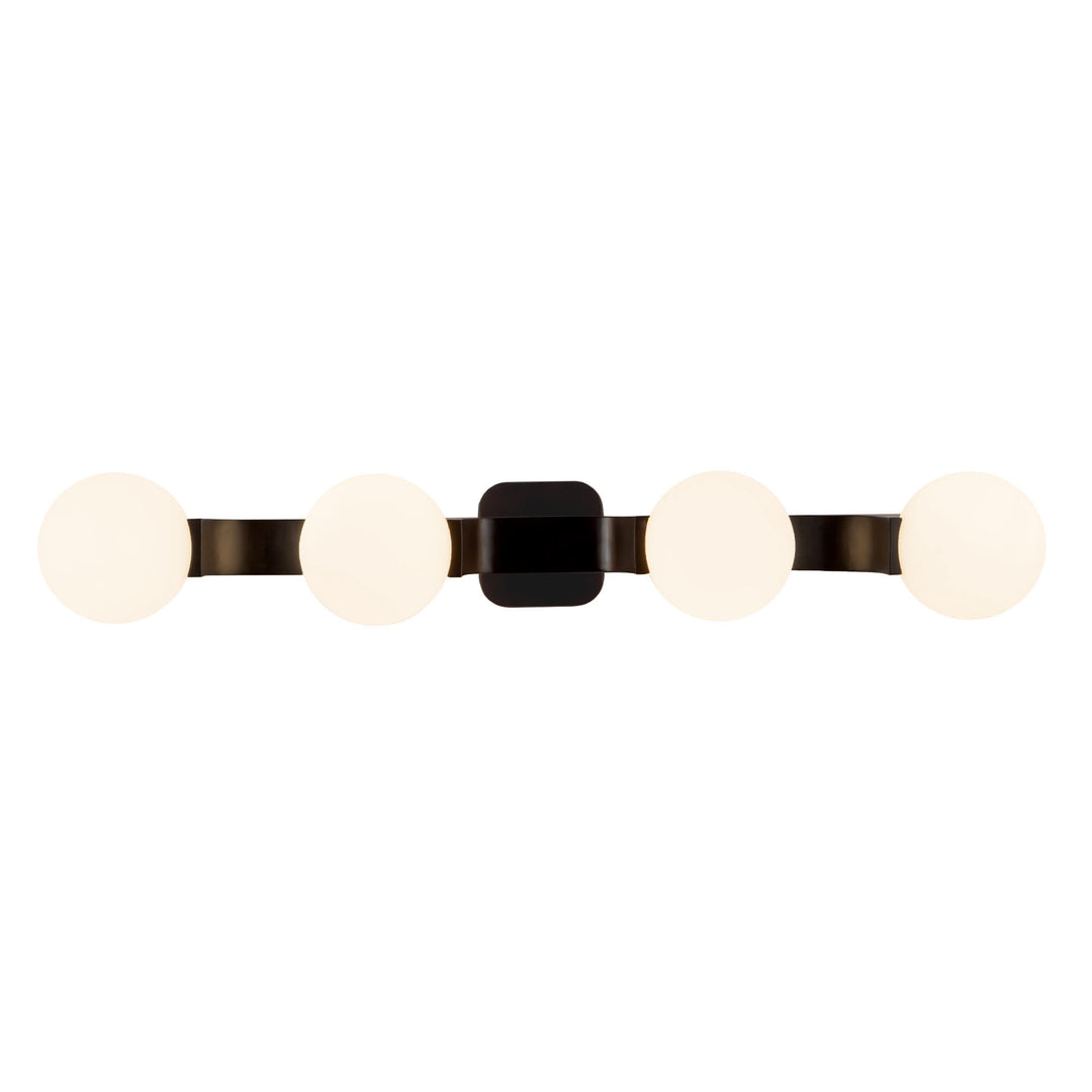 Briar 34-in Black Bathroom Vanity Light