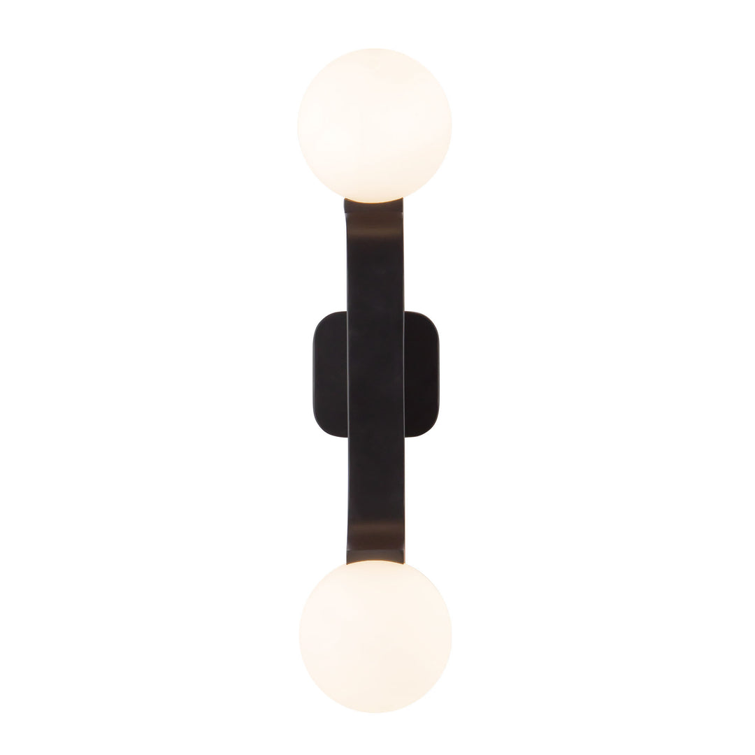 Briar 22-in Black Wall Sconce