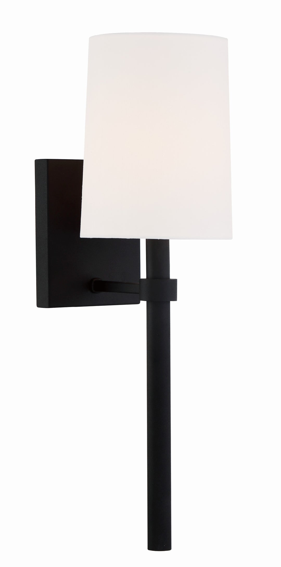 Bromley 1 Light Black Forged Sconce