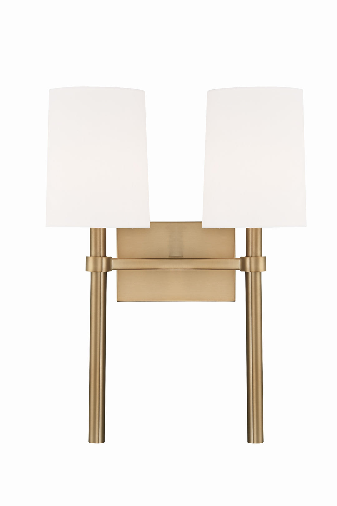 Bromley 2 Light Vibrant Gold Sconce