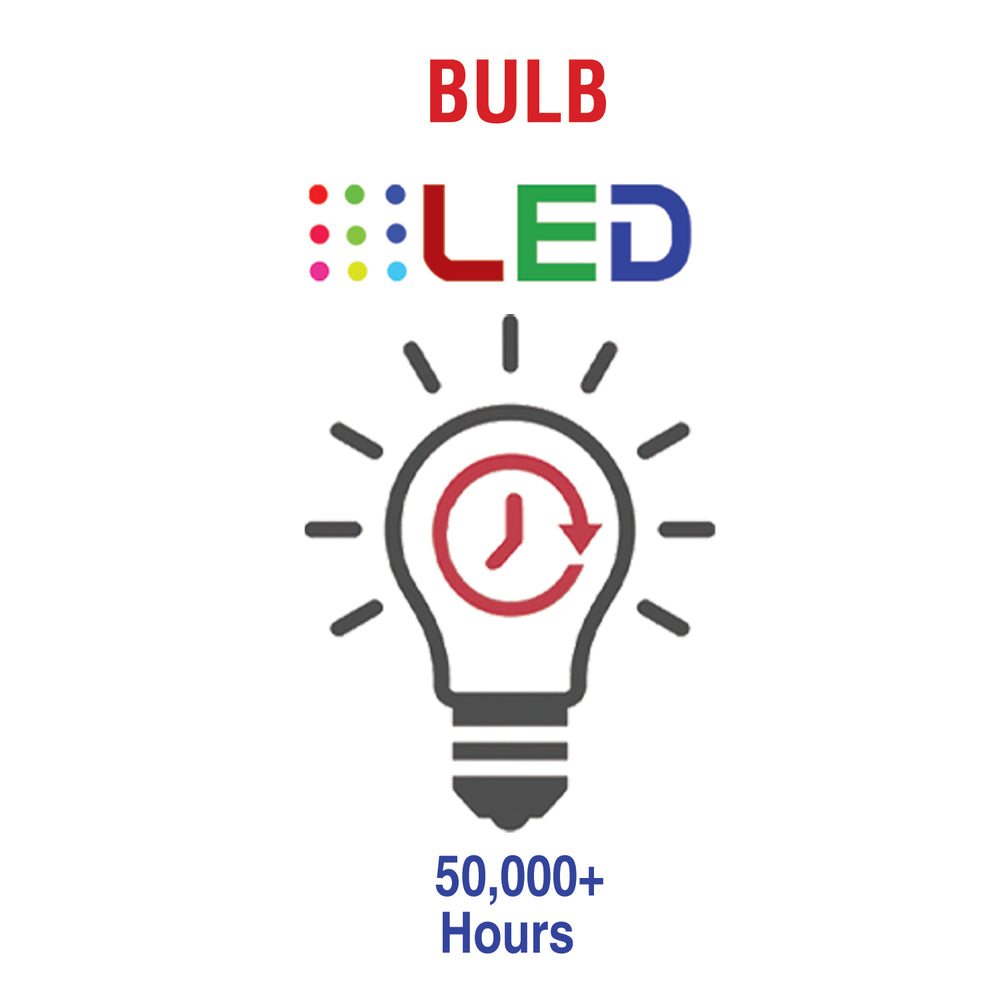 Brushed Alum Round In/Outdoor 3W LED Wal