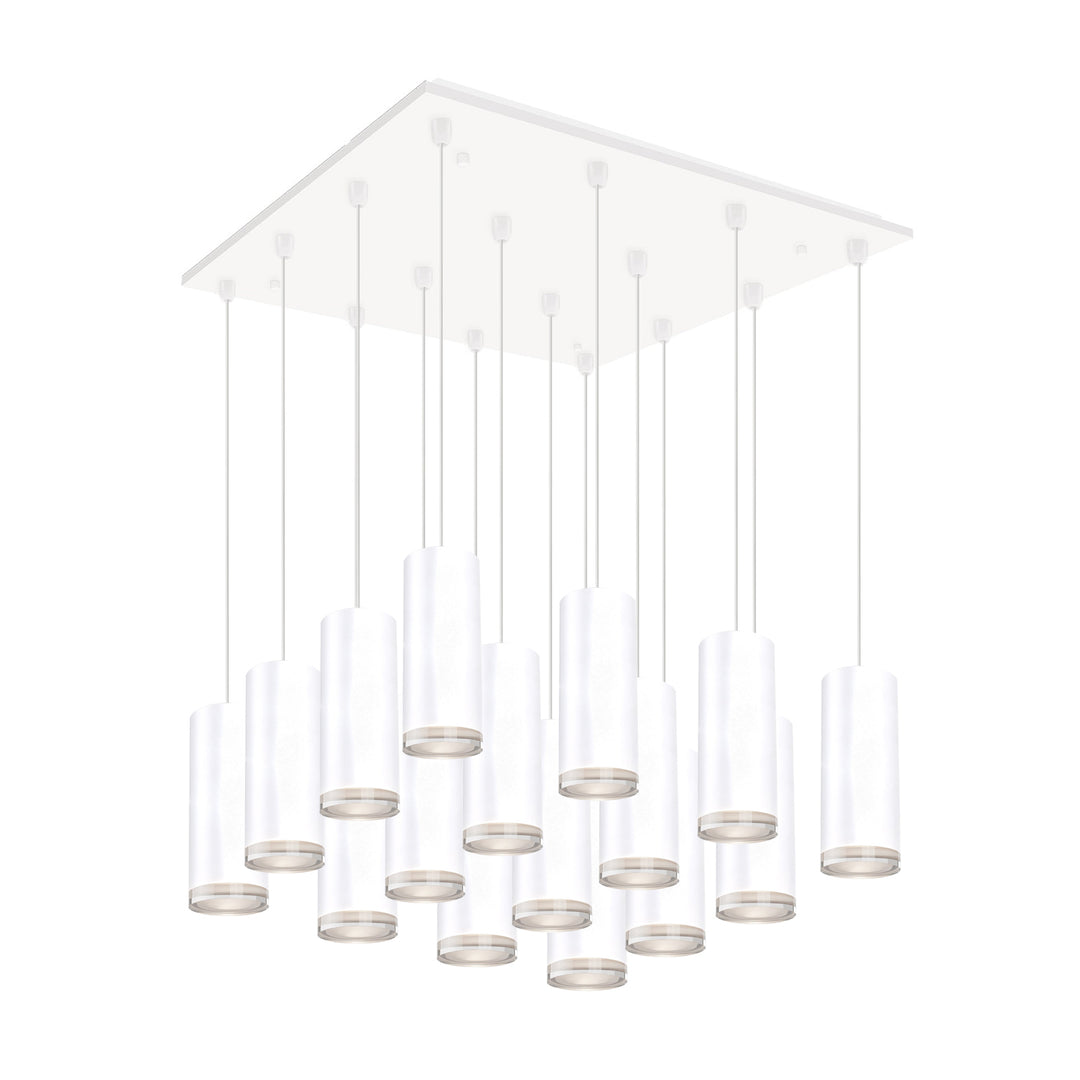 Cameo 19-in White 16-Light Multi Pendant