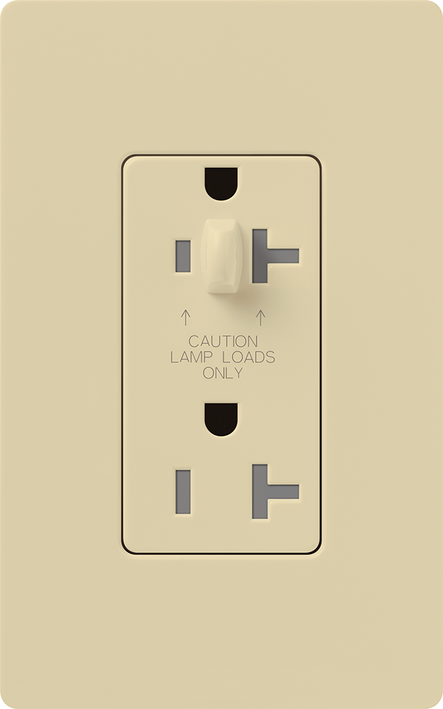 CLARO 15A TPR RSIST HALF DIM RCPT IV CSA