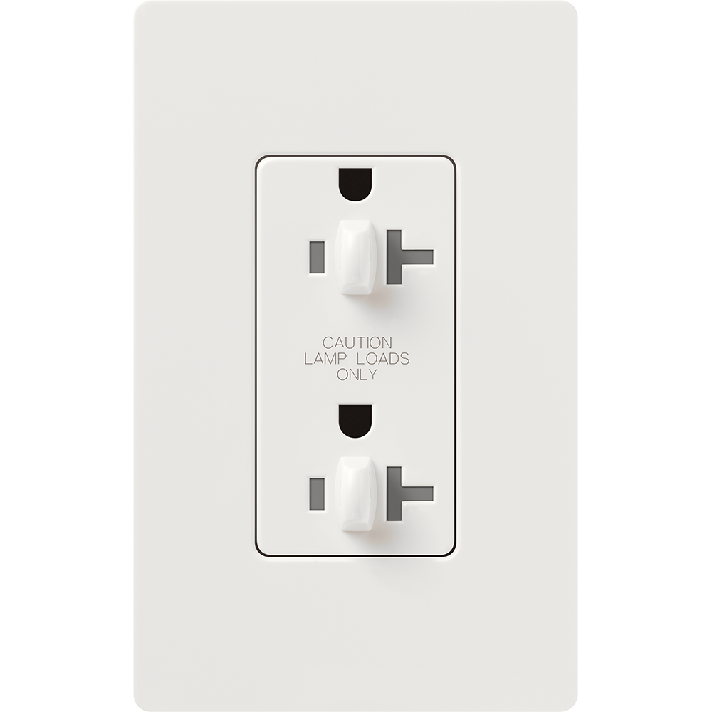 CLARO 20 A TMPR RESIST DUAL DIM RECPT WH