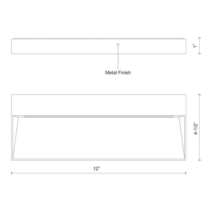 Casa Gray LED Exterior Wall/Step Lights