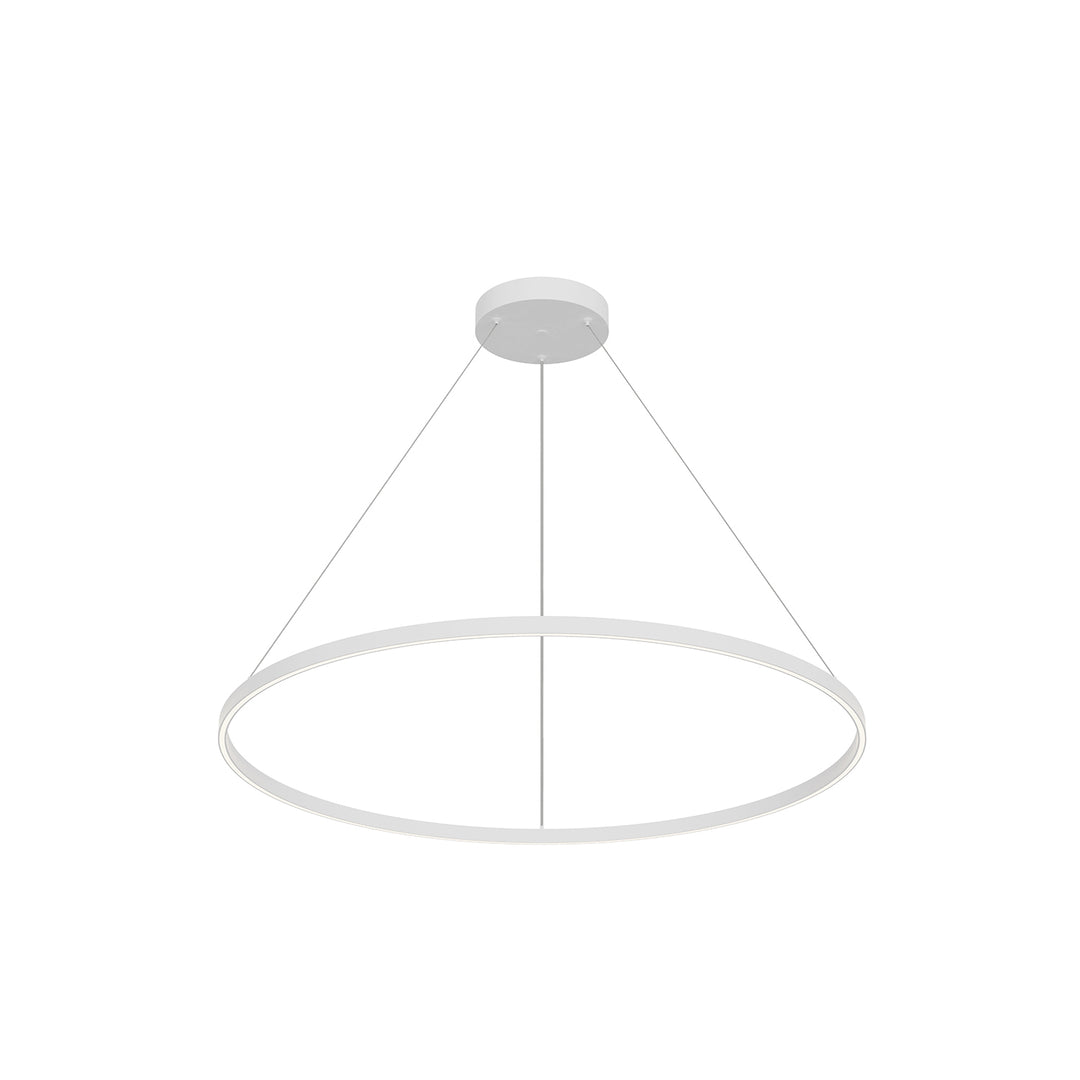 Cerchio 48-in White LED Pendant