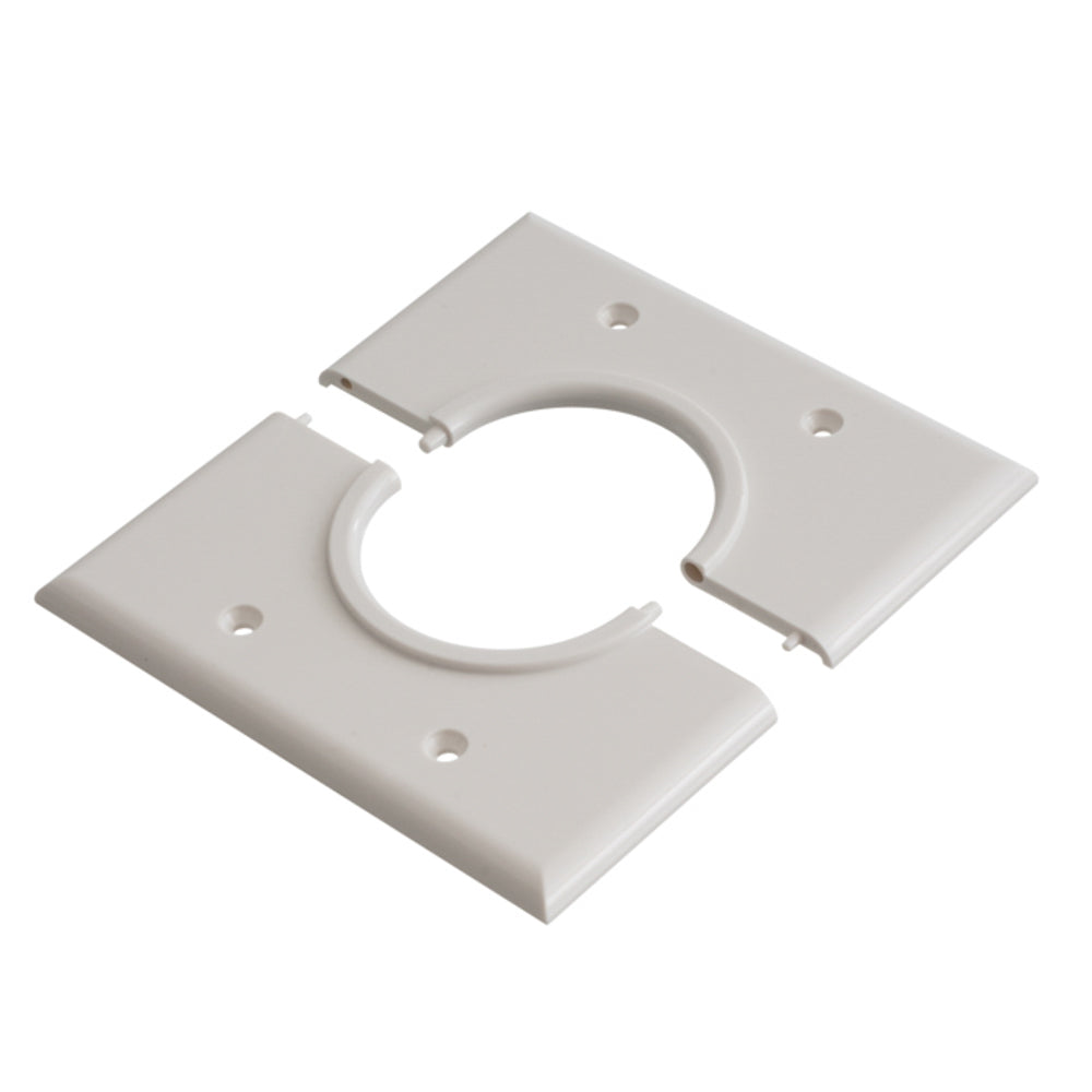 NM SPLIT WALL PLATE 2G