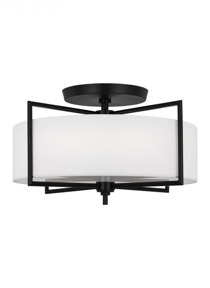 Perno Large Semi-Flush Mount