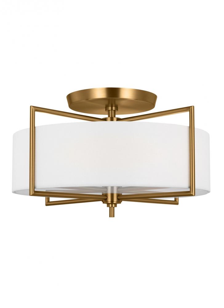 Perno Large Semi-Flush Mount