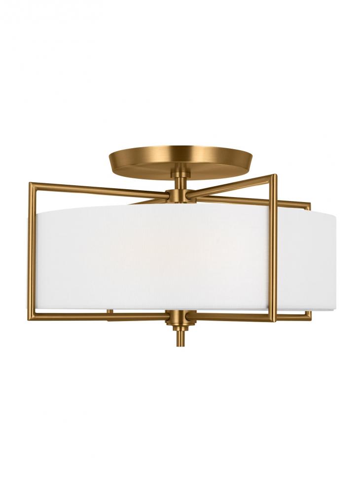 Perno Large Semi-Flush Mount