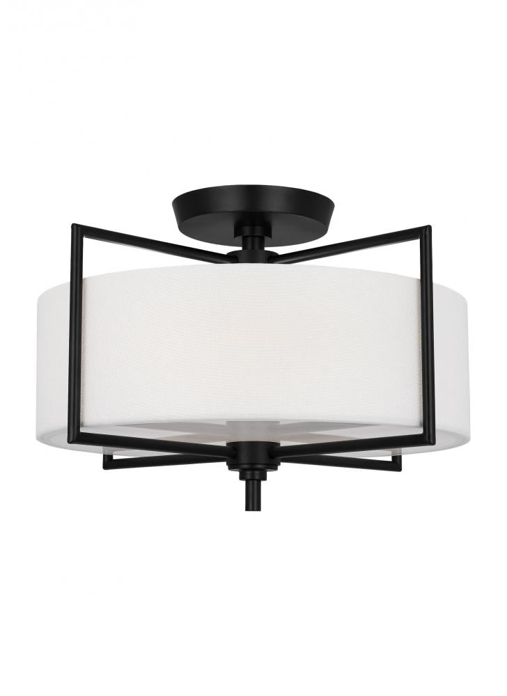 Perno Medium Semi-Flush Mount