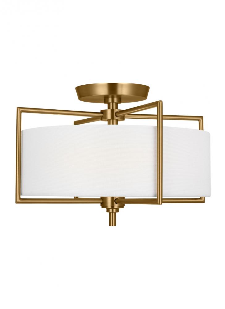 Perno Medium Semi-Flush Mount