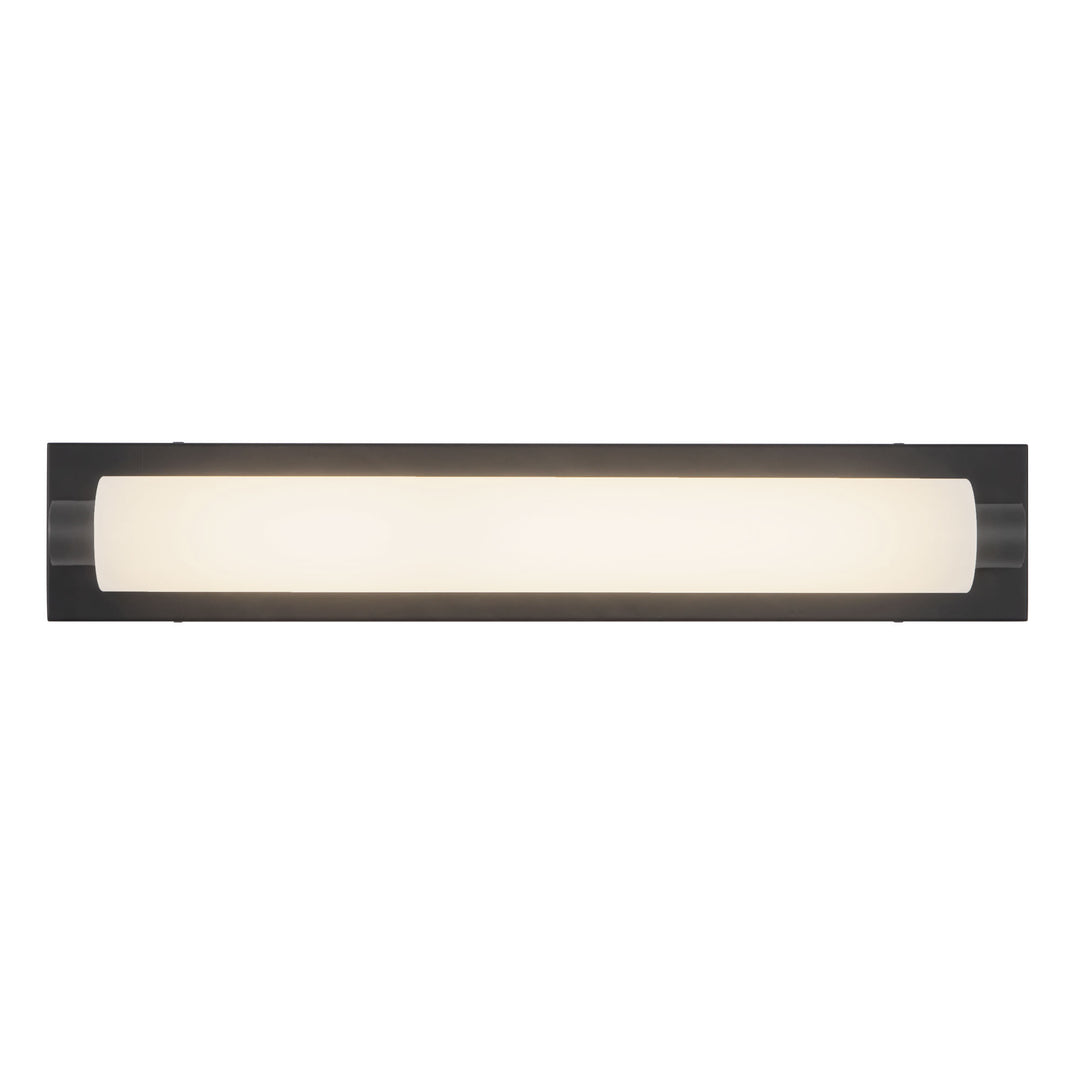 Charleston 24-in Black dimmable LED Bathroom Vanity Light